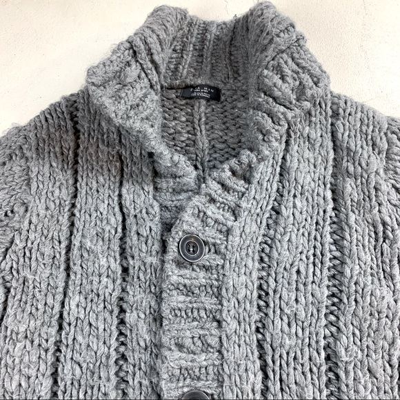 Zara Man Wool Sweater - Picture 2 of 4